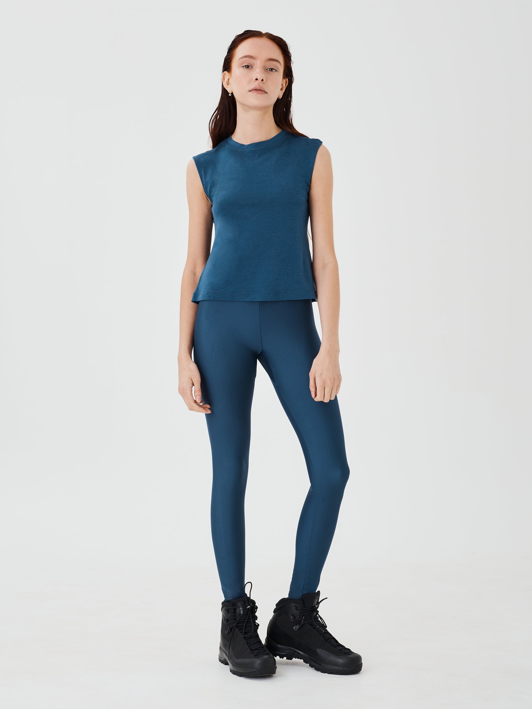 Performance Leggings -  Blue | Olive Green | Rust