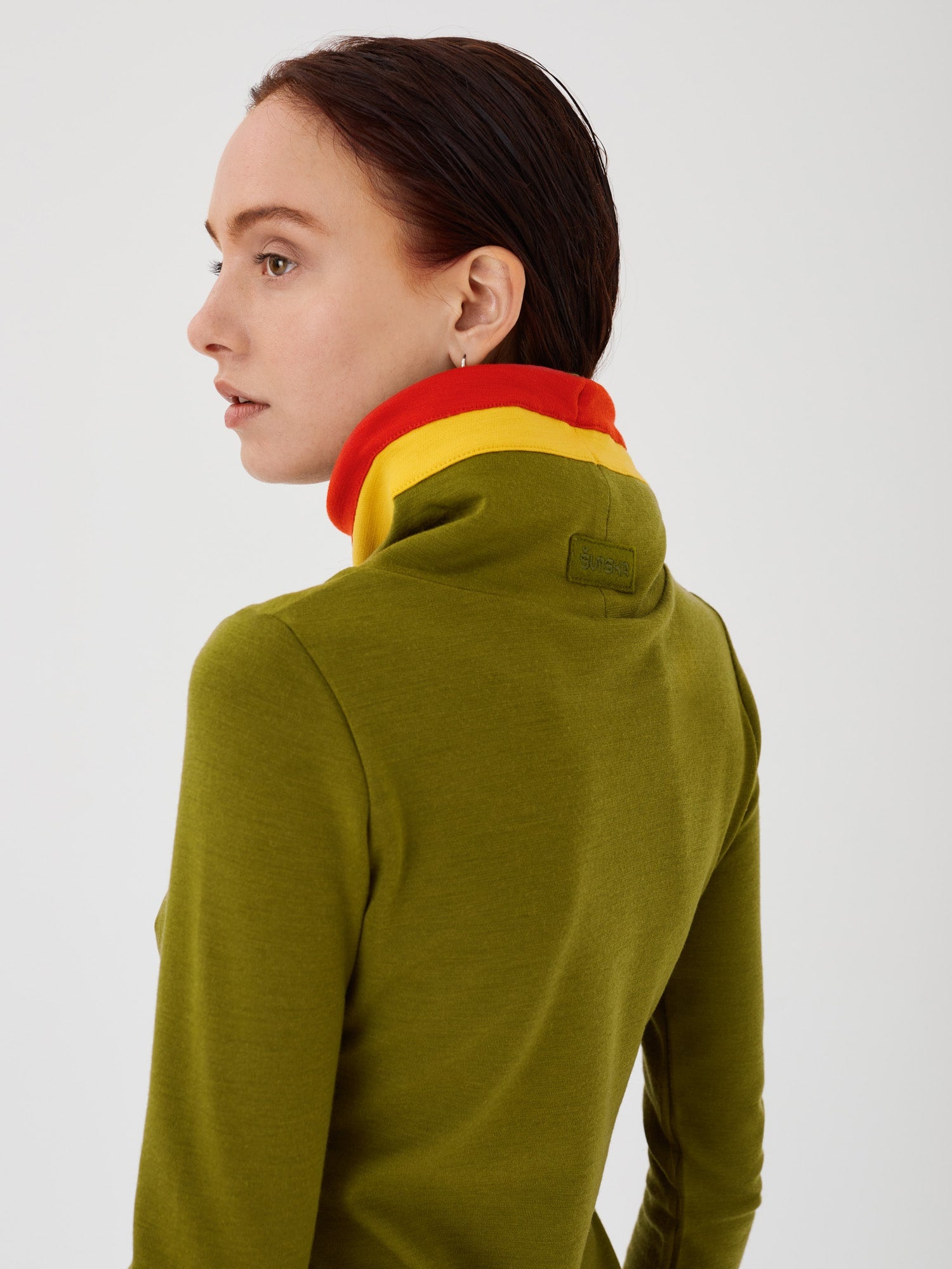 Merino Twiggy Pullover - Olive Green – Šumska