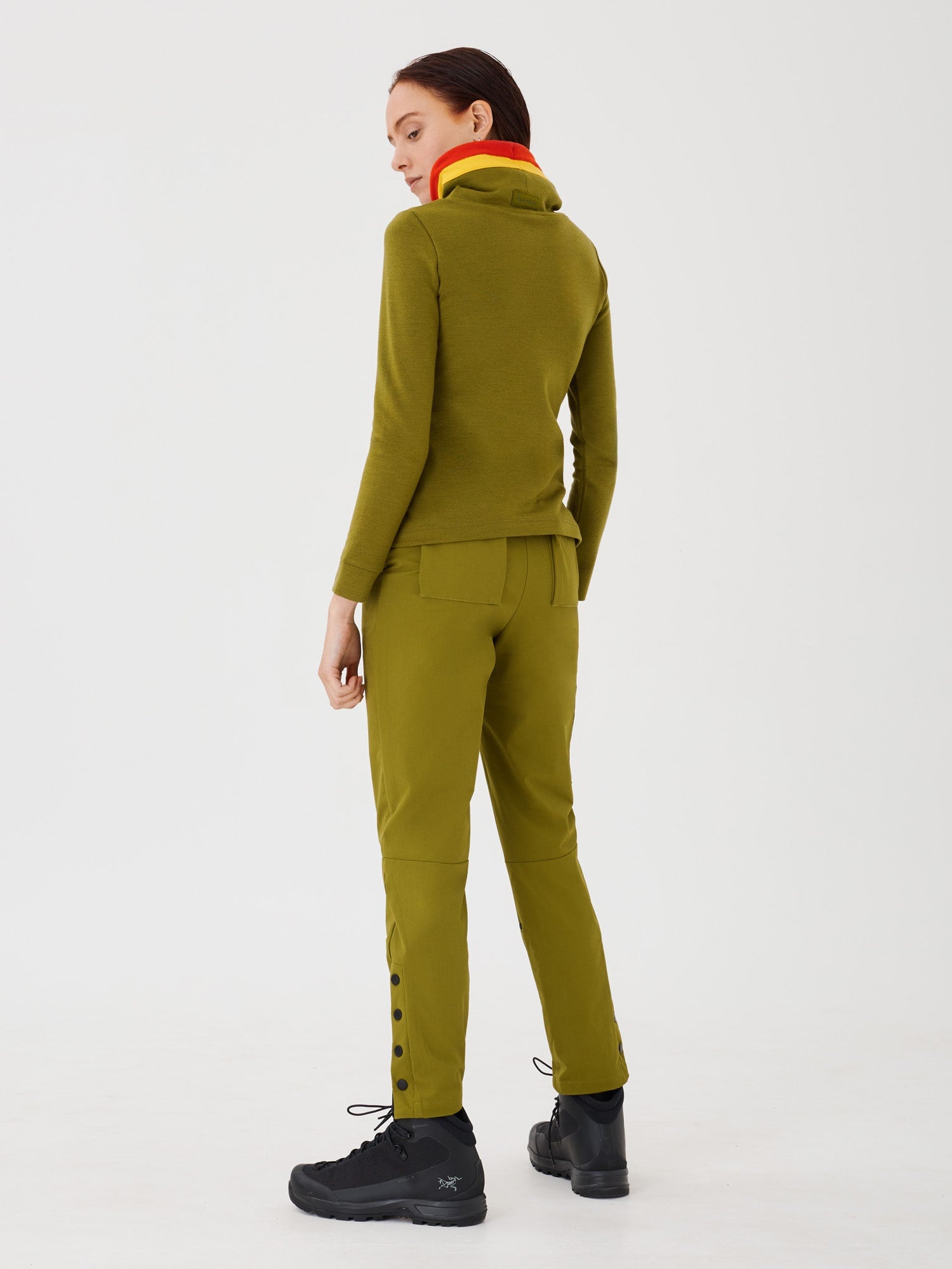 Merino Twiggy Pullover - Olive Green – Šumska